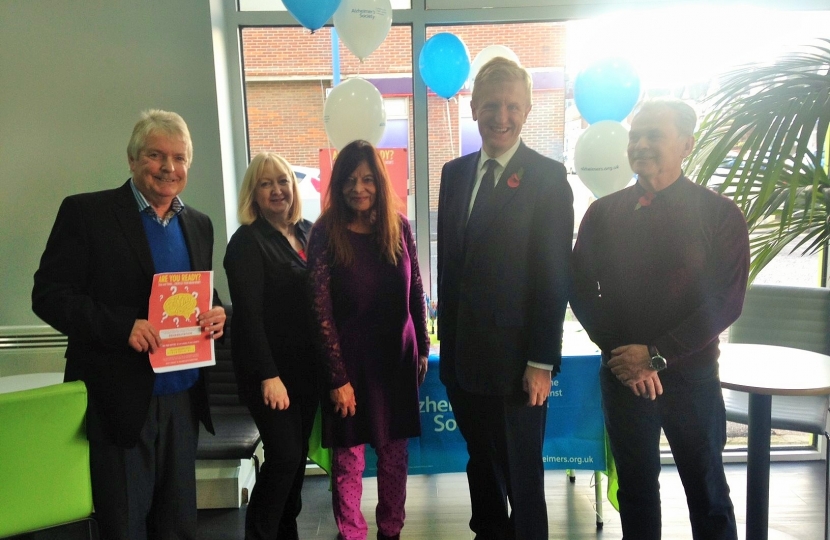 Oliver Dowden MP at Alzheimer's Society Fundraising Event - 13.11.16