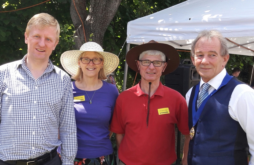 Oliver Dowden MP at Canada Day Reveley Lodge - 02.07.17