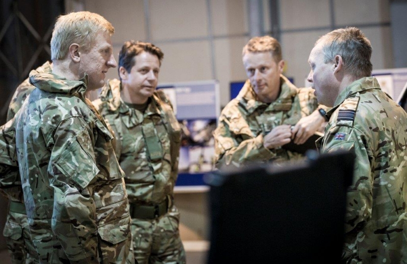 Oliver Dowden MP at RAF Wittering - IV - 24.11.17