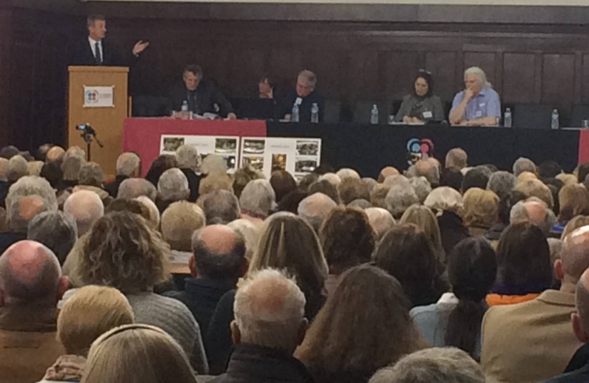 Oliver Dowden CBE MP at the Bushey Forum - 22.02.18