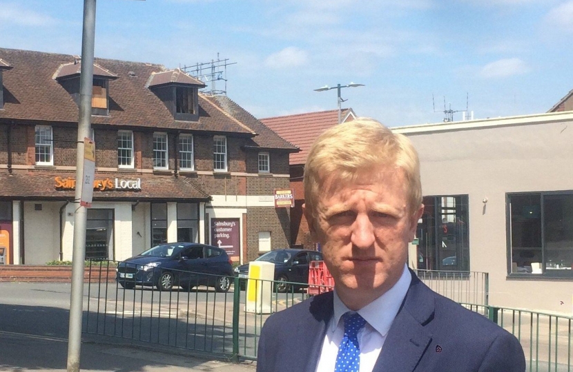 Oliver Dowden CBE MP at Elstree & Borehamwood Station - 08.06.18