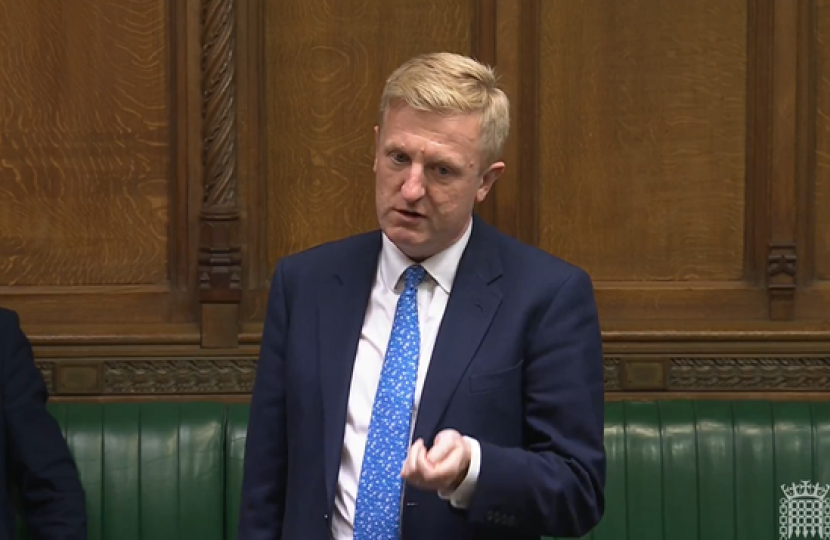 Oliver Speaking in the House of Commons