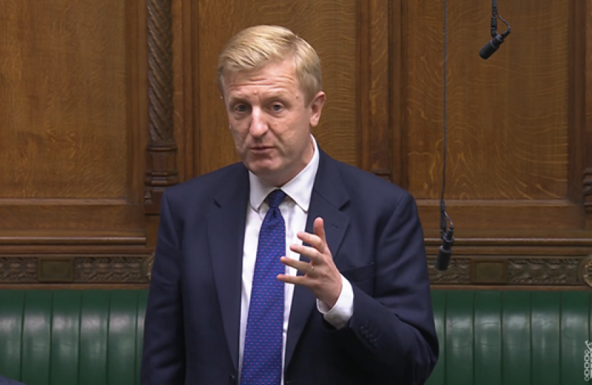 Sir Oliver Speaking in the House of Commons