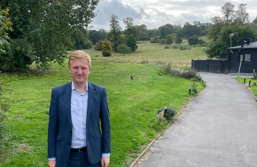 Oliver Dowden MP at Bushey Country Club