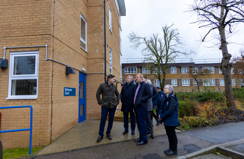 Oliver with Clarion Housing Staff 2