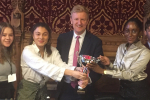 Oliver Dowden MP with Queens' and Kings Langley schools - 15.03.19.jpg