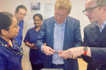 Oliver Dowden MP visiting Watford General Hospital