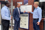 Oliver discussing Radlett Station with Govia Thameslink