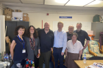 Sir Oliver Dowden MP with trustees, volunteers and friends of Gratitude 1