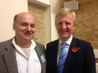 Oliver Dowden MP with Radlett Civic Society