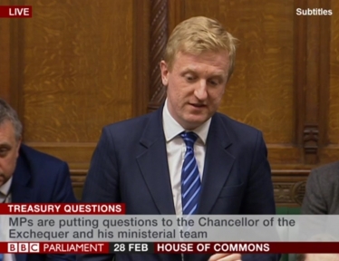 Oliver Dowden MP at Treasury Questions - 28.02.17