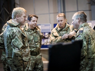 Oliver Dowden MP at RAF Wittering - IV - 24.11.17