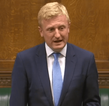 Oliver Dowden CBE MP speaking in Parliament.