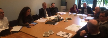 Oliver Dowden MP at the Reviva Recycling Plant Meeting