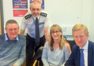 Oliver Dowden CBE MP meeting with Chief Inspector Steve O'Keeffe - 23.03.18