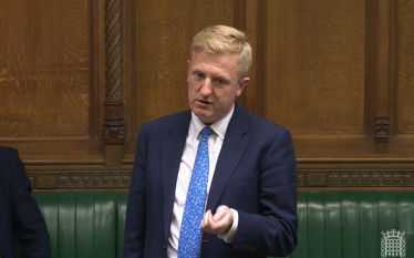 Oliver Speaking in the House of Commons