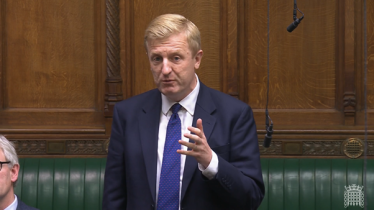 Sir Oliver Speaking in the House of Commons